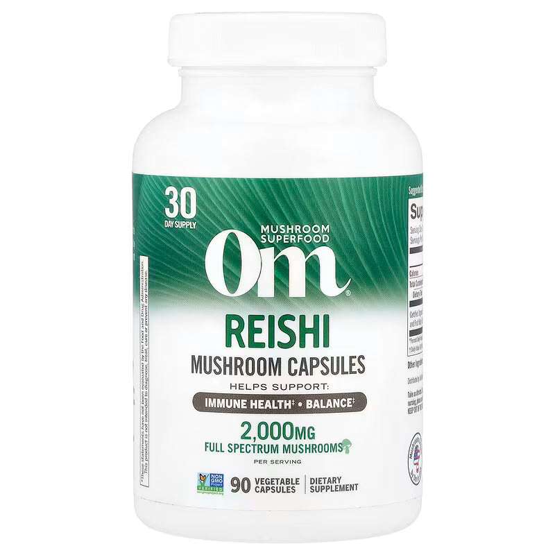 Mushroom Superfood - OM Reishi 90 capsulas