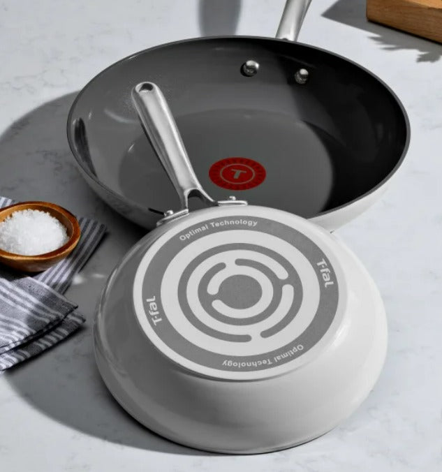 Juego de Sartenes antiadherentes de cerámica T-fal, 3 piezas