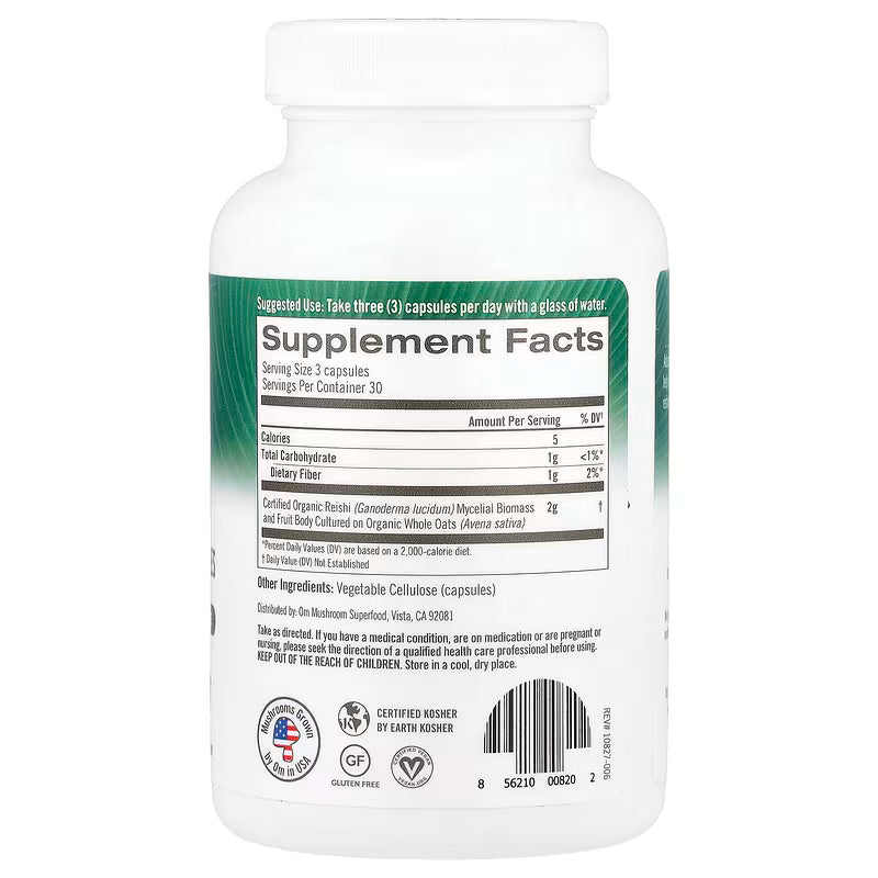 Mushroom Superfood - OM Reishi 90 capsulas