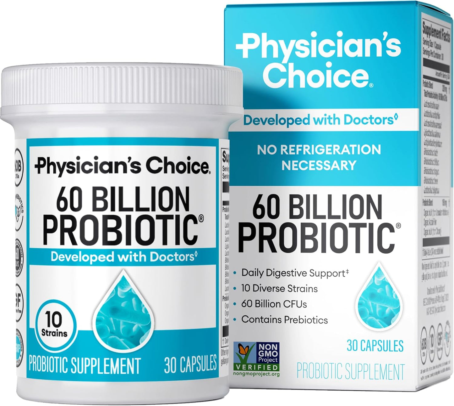 Physician´s Choice- Probiotico 60 billion, 30 capsulas