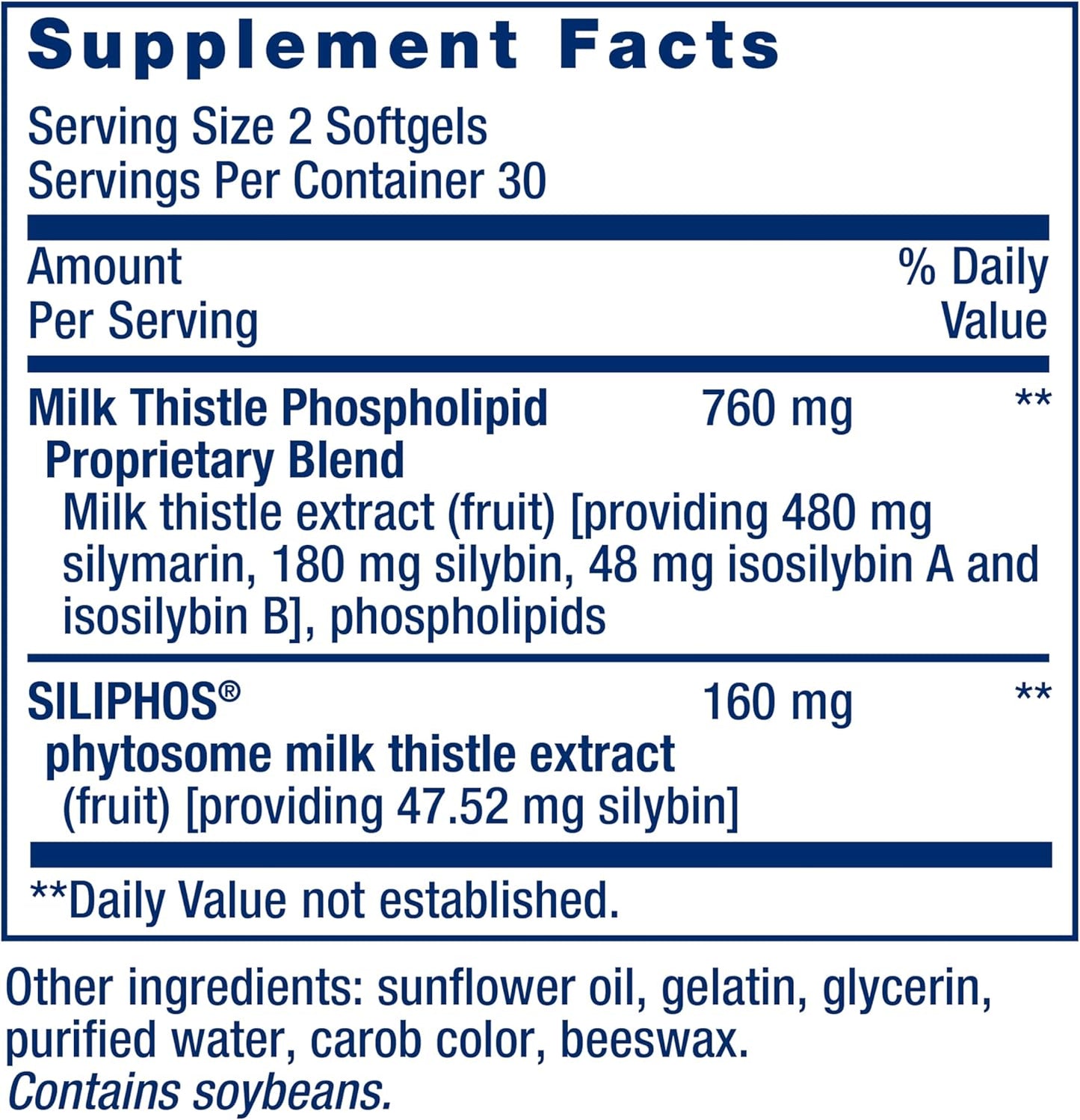 Life Extension - Advanced Milk Thistle en capsulas blandas
