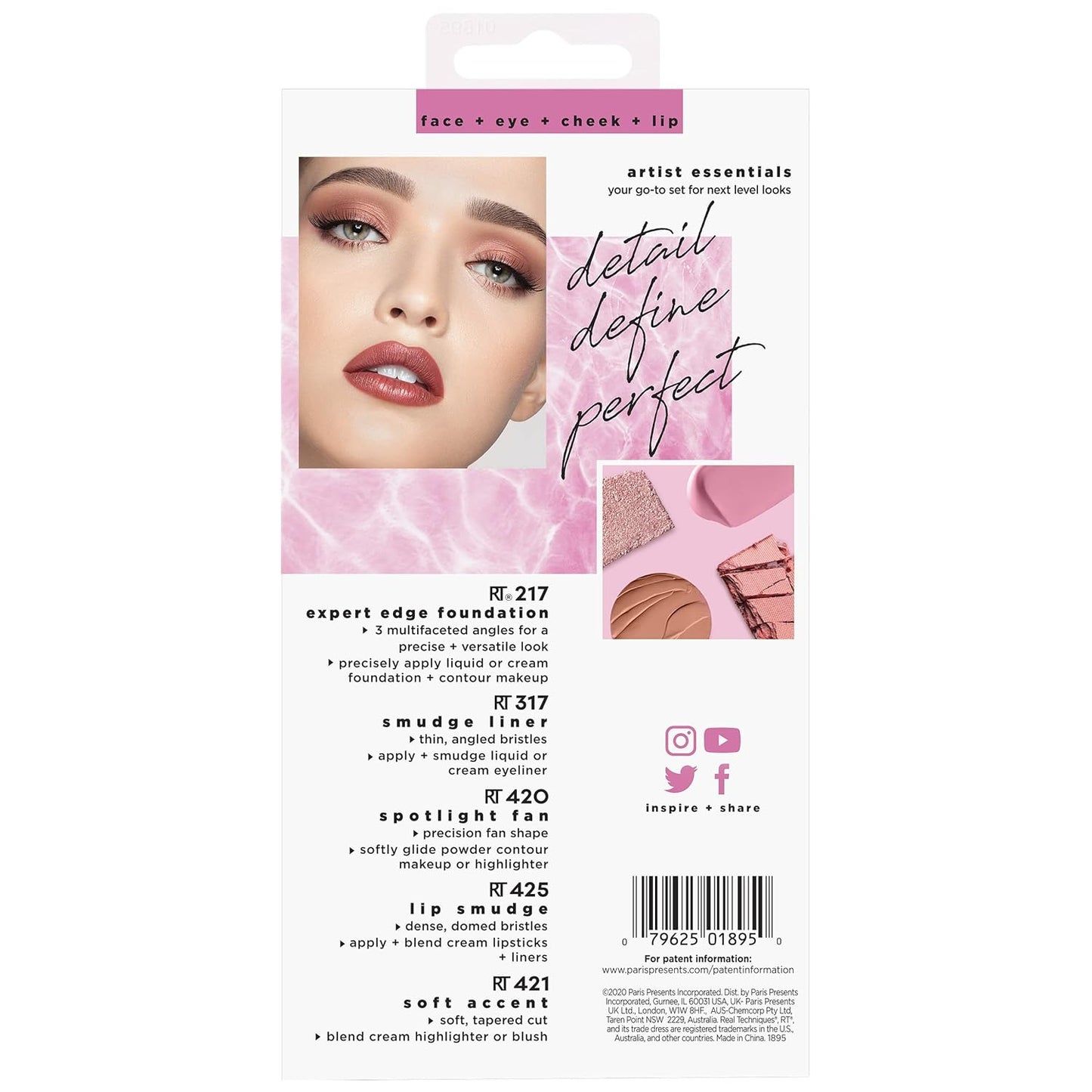 Real Techniques Artist essentials - set de brochas