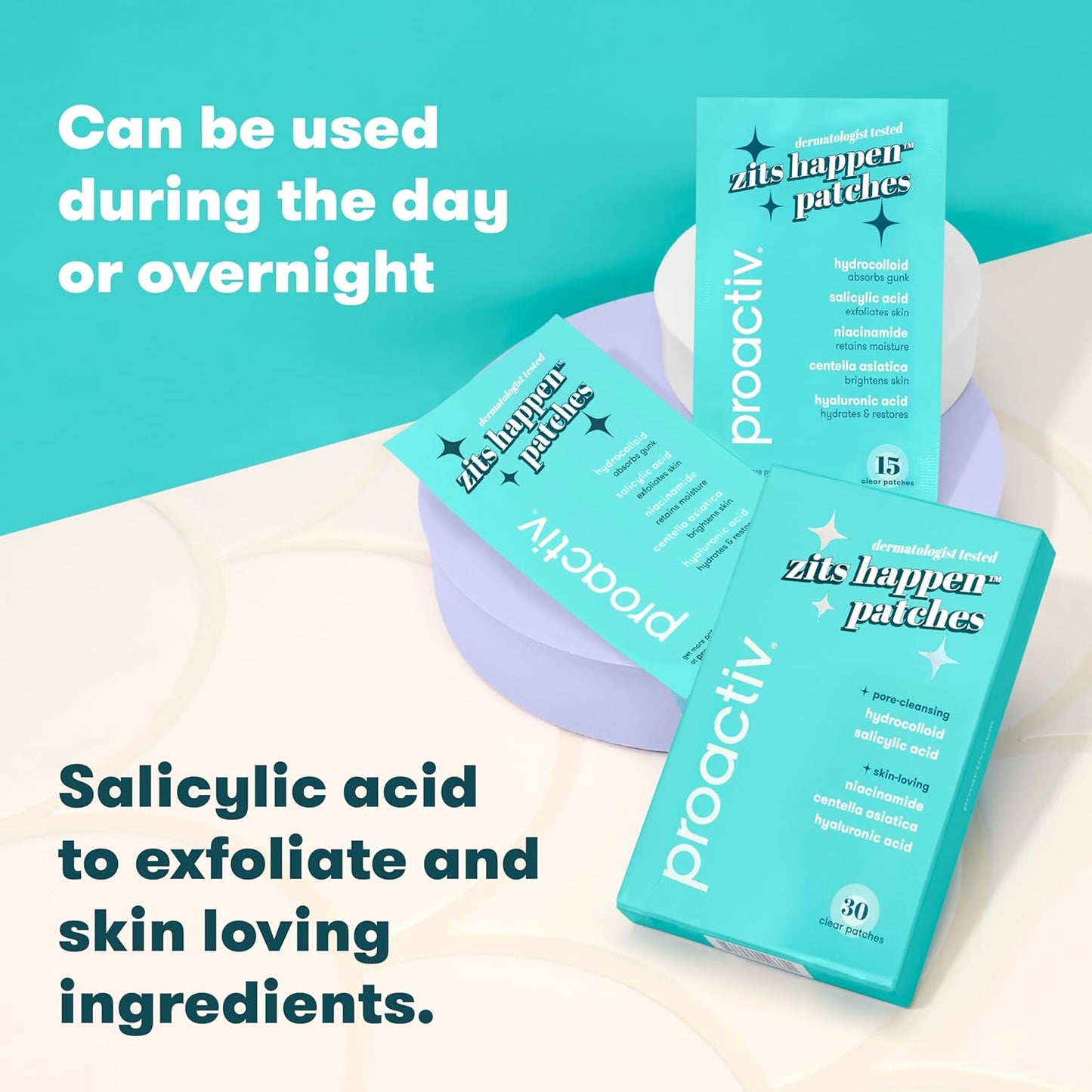 Zits Happen® Patches - Paerches para el acne - 30 Unidades