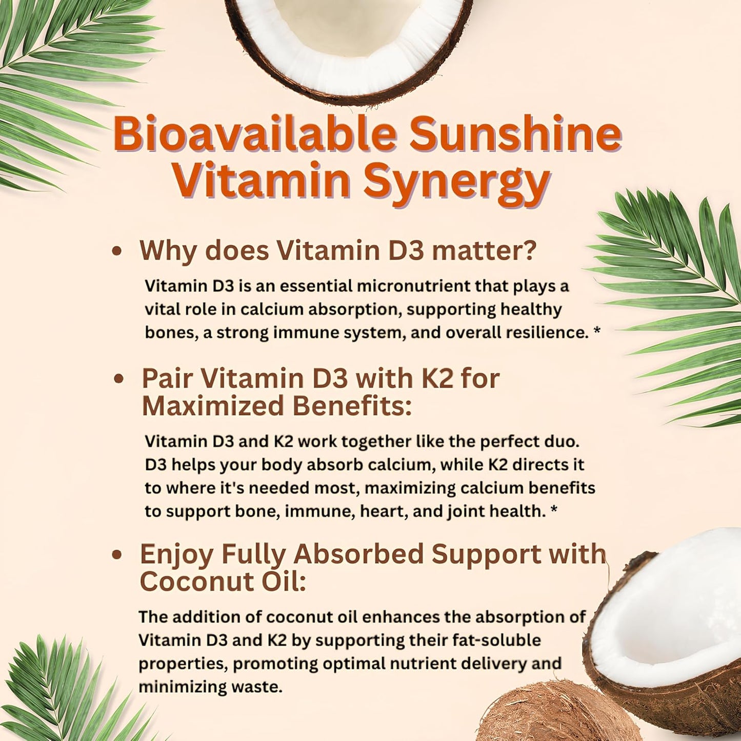 Micro Ingredients - Complejo de vitaminas D3 10,000 UI más K2 (MK-7) 200 mcg, 300 cápsulas blandas
