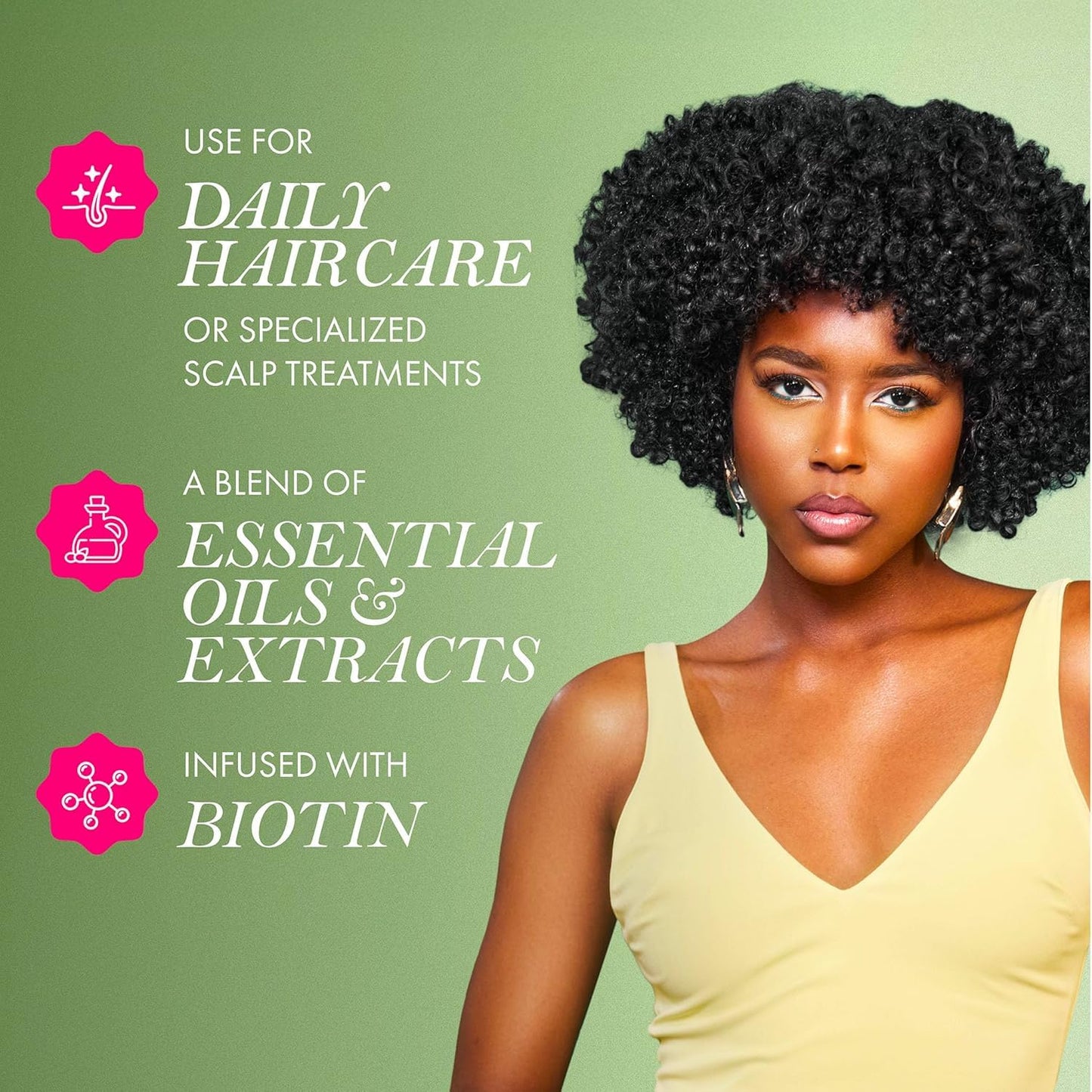 Mielle Organics - Aceite fortalecedor del cuero cabelludo y del cabello, de romero y menta, 2 onzas