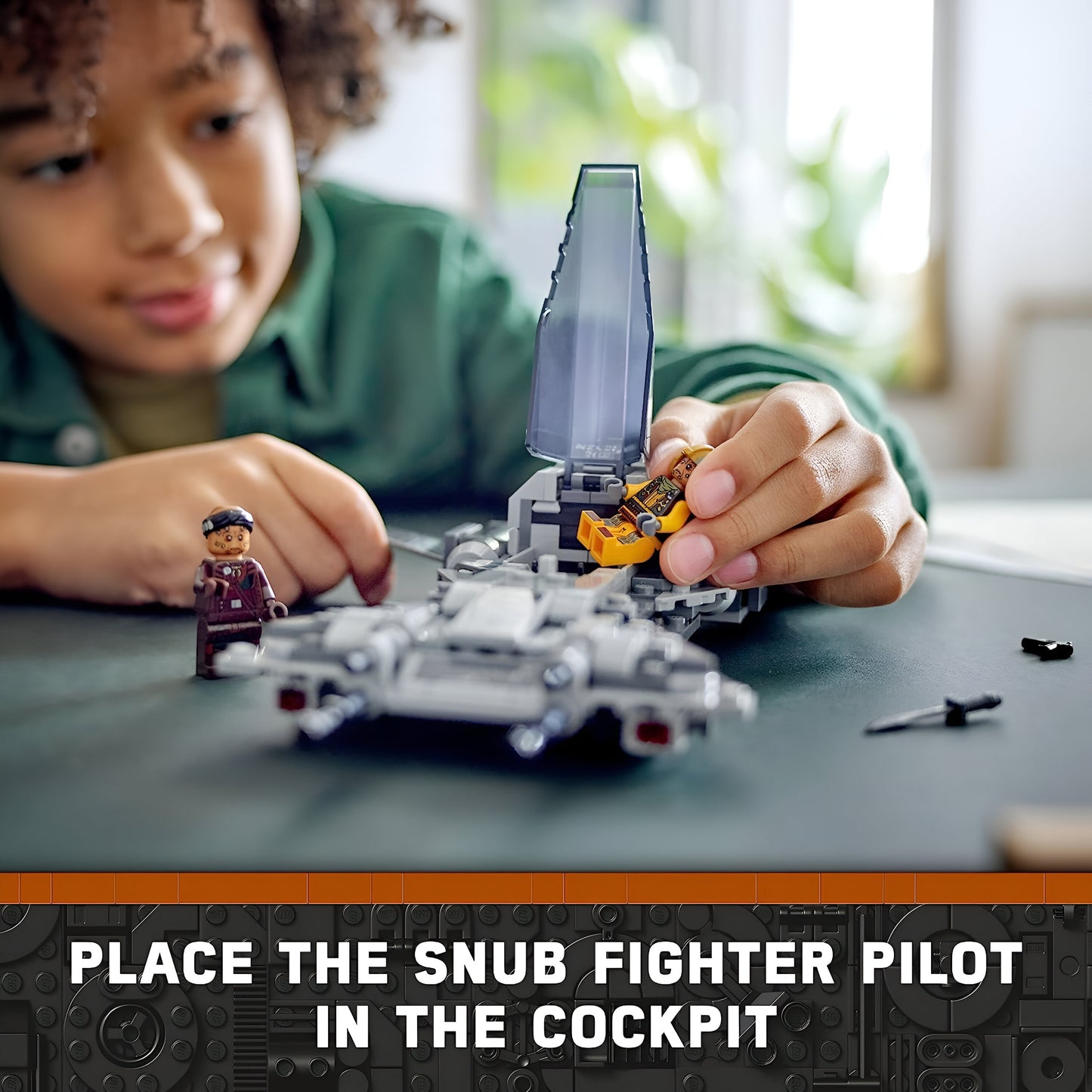 Lego Star Wars Pirate Snub Fighter 75346 - Juego de cazas estelares con personajes de piloto pirata y paletas de The Mandalorian Season 3