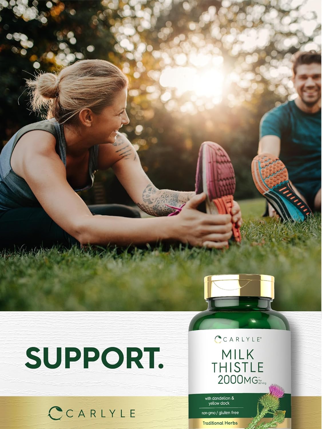 Carlyle Milk Thistle 2000 mg 180 cápsulas