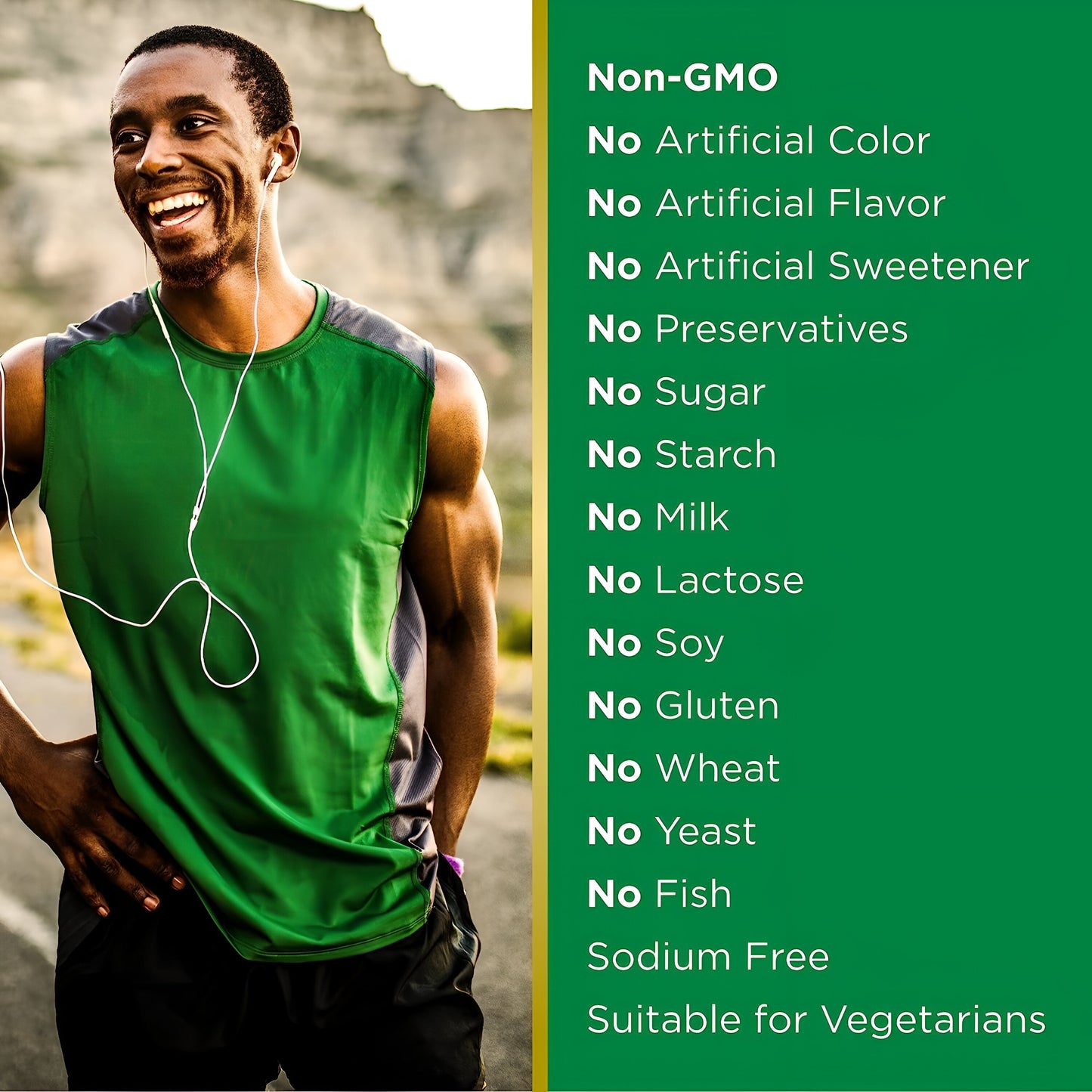 Nature's Bounty IRON 65mg (Sulfato de hierro, 325 mg) 100 tabletas