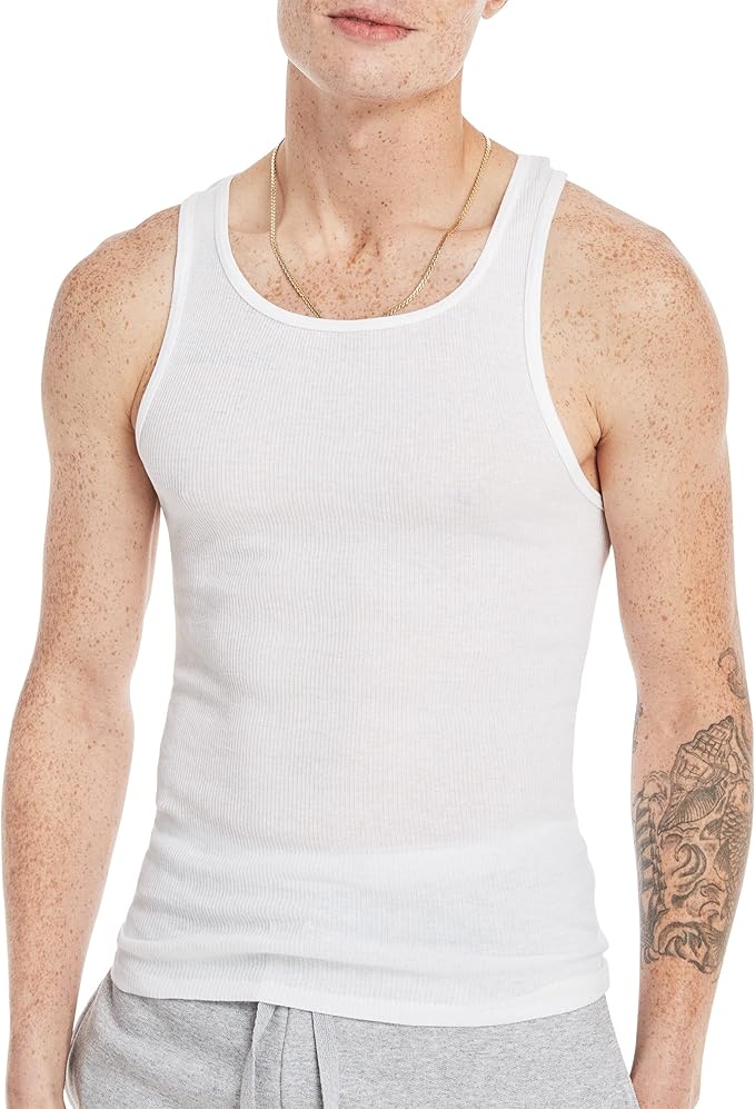 Hanes Bividi de algodón ligero que absorben la humedad para hombre paquete de 6 Unidades