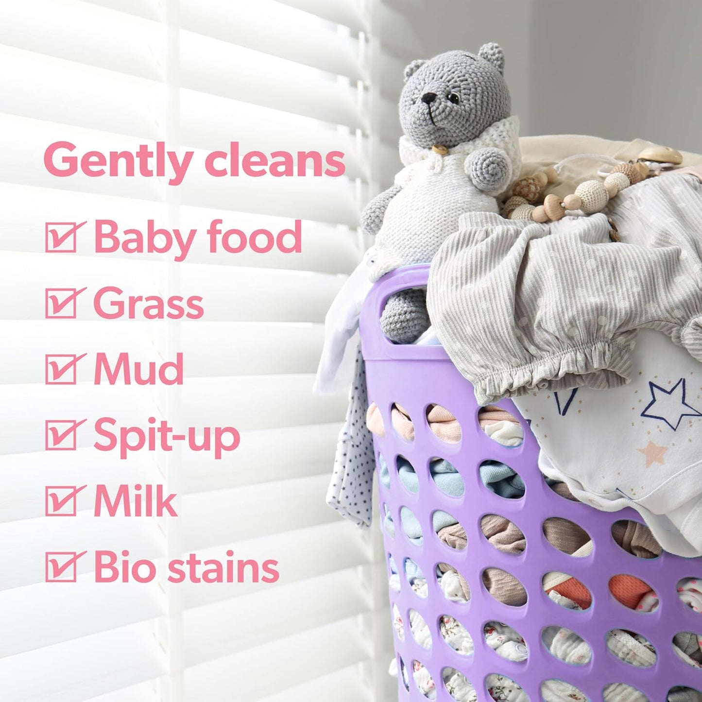 Detergente para ropa Dreft Baby, paquetes XL, 45 unidades