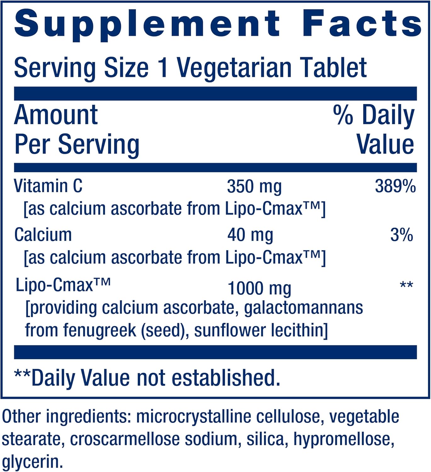 Life Extension - Vitamina C 24horas Liposomal hidrogel, 60 tabletas vegetarianas
