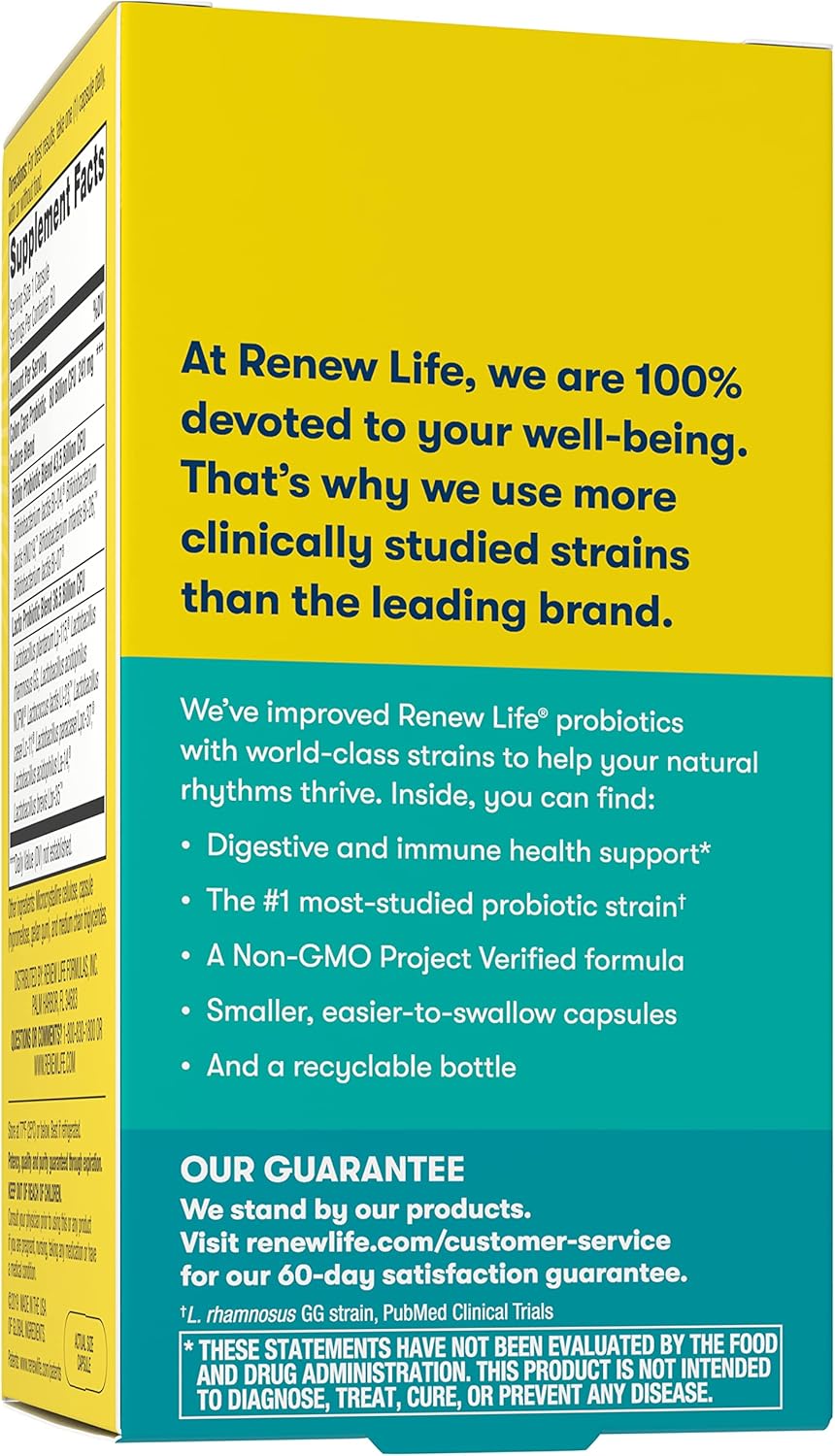 RenewLife - Ultimate Flora Colon care probiotico 60 capsulas