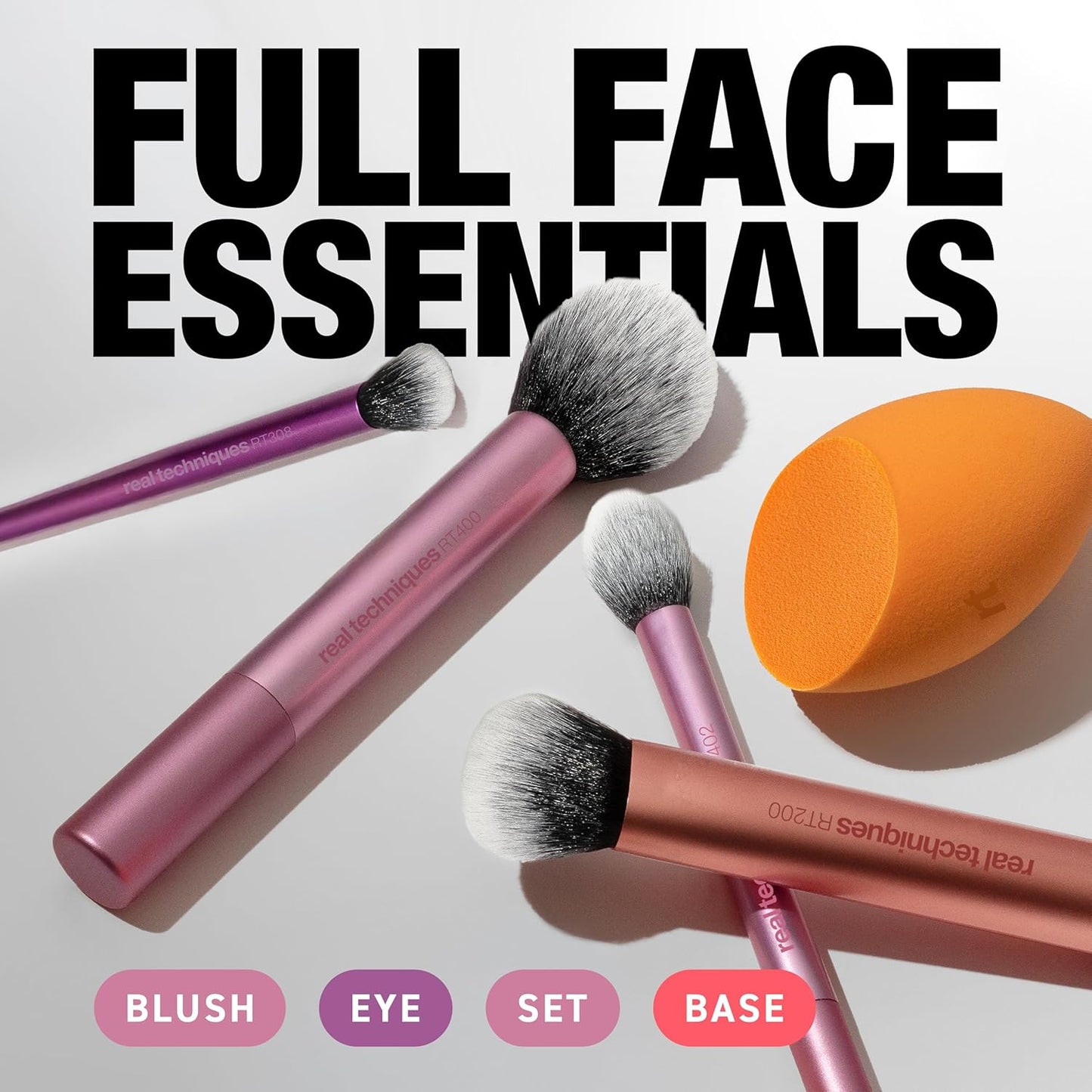 Real Techniques - Juego de brochas de maquillaje