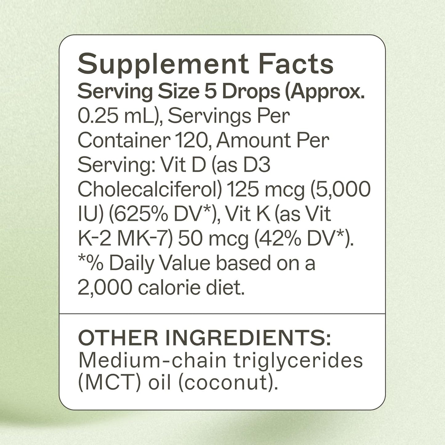 Dr. Amy Myers Vitamin D3 K2 Liquido , 30ml