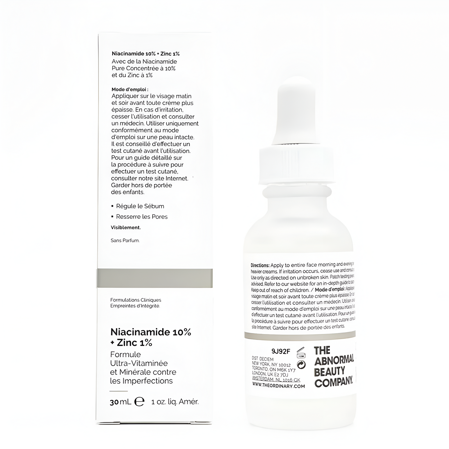 The Ordinary Niacinamide 10% + Zinc 1%