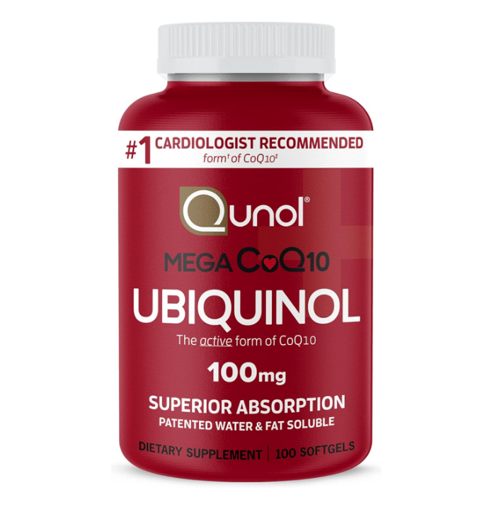 Qunol Mega CoQ10 Ubiquinol 100 mg., Capsulas de Gel