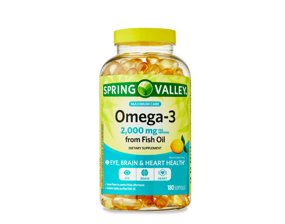 Spring Valley Omega-3 2000 mg - Cápsulas en gel