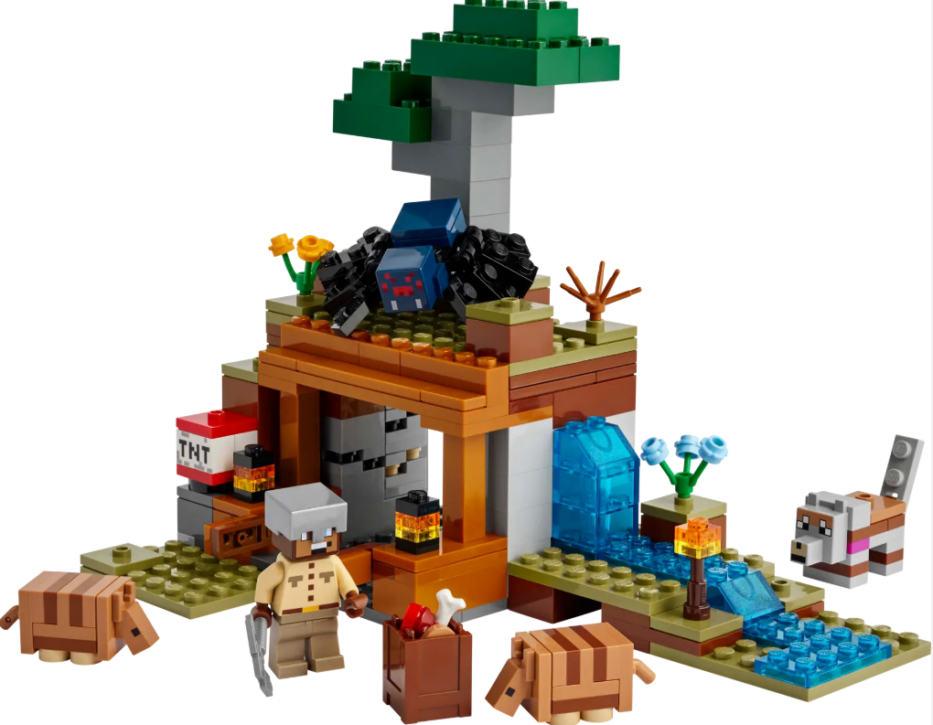 Lego- Minecraft 21269, 247 piezas- 8 años a +