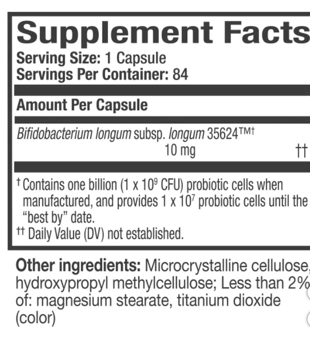 Probiotico Align , Apoyo digestivo , 84 Capsulas