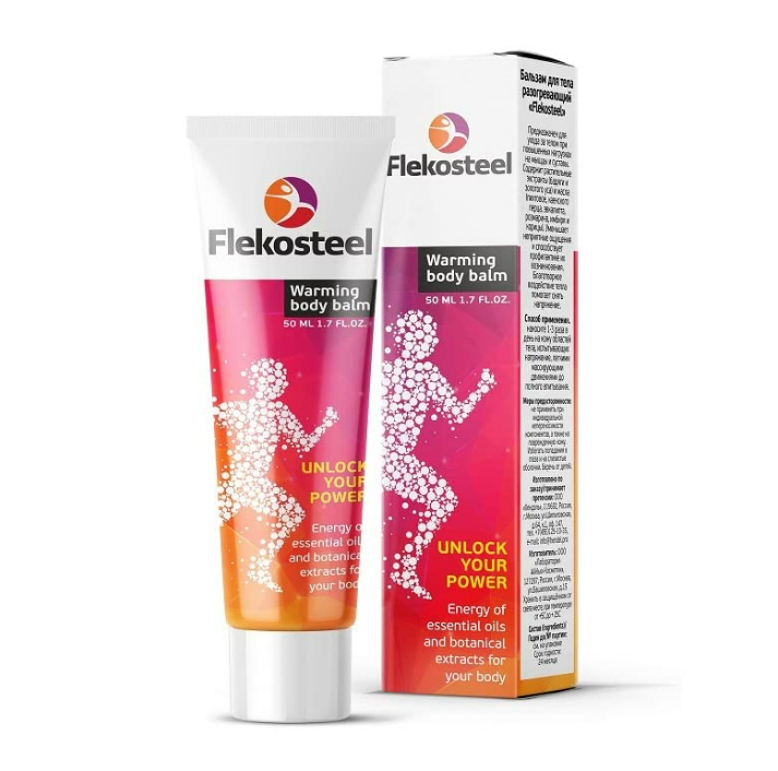 FLEKOSTEEL 50ML- ALIVIA EL DOLOR DE ESPALDA , ARTICULACIONES Y ARTRITIS.