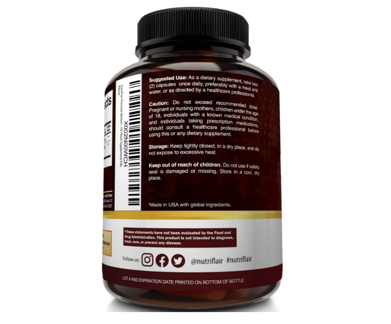 Berberine+ ceylon cinnamon 1200mg Nutriflair