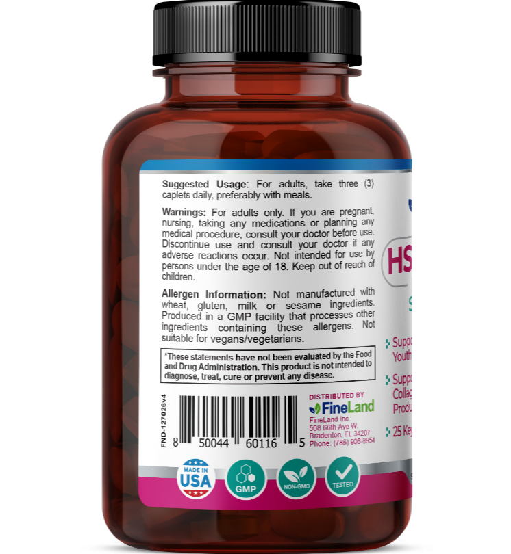 HSN Factors Fineland , 60 capsulas