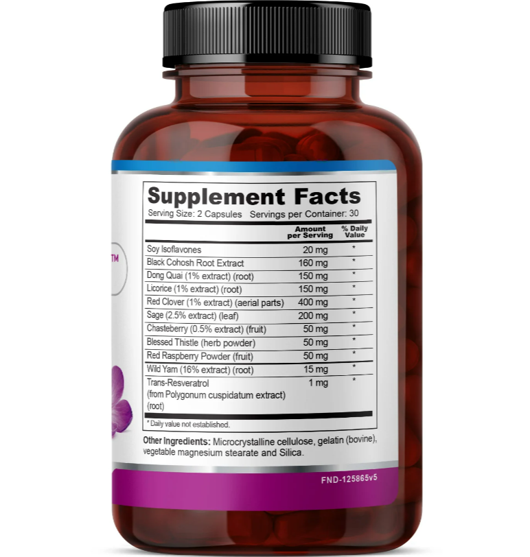 Menofem support for healthy Fineland , 60 capsulas