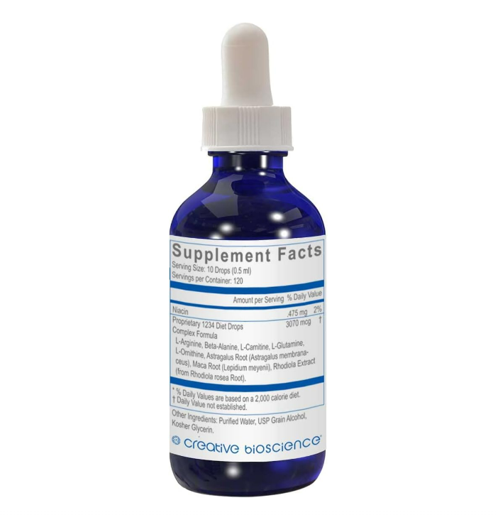 1234 Diet Drops , 60ml