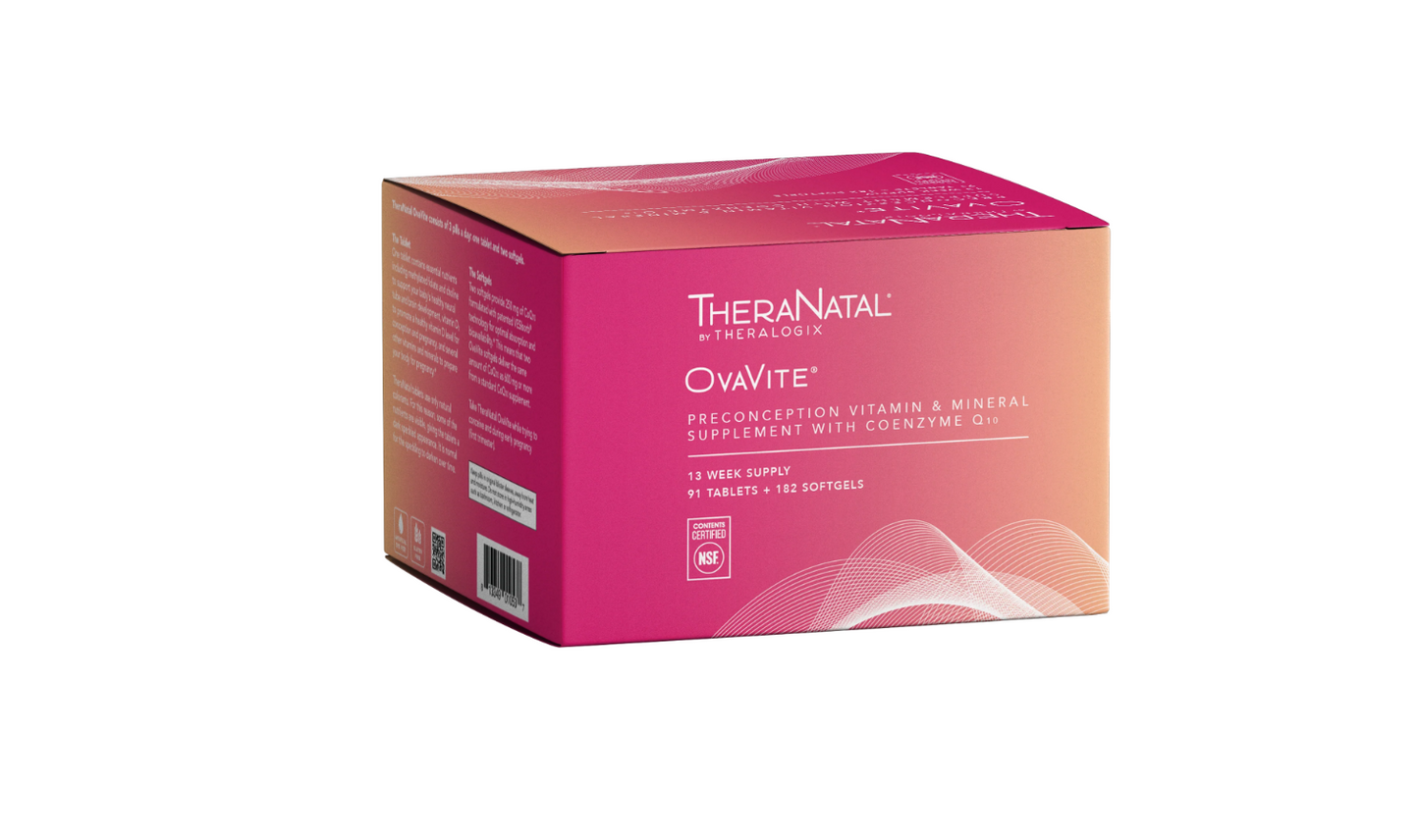TheraNatal OvaVite 91 tabletas + Coq10