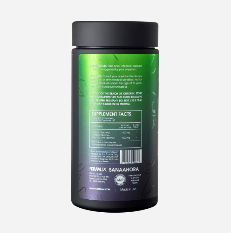 Trachea 180 capsulas - PrimalFx