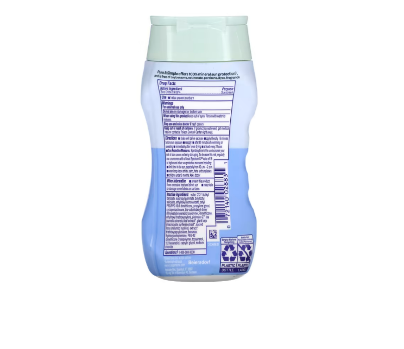 Coppertone, Pure & Simple, 100% Mineral Sun Protection, SPF 50, (177 ml)