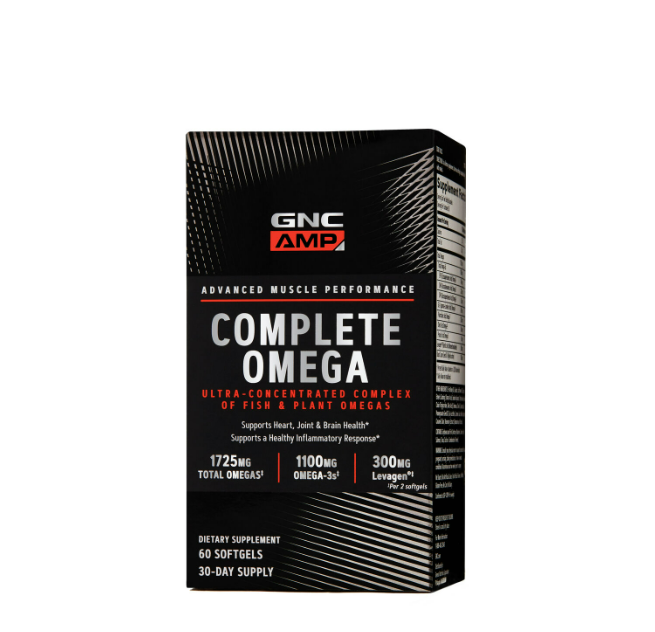 GNC Complete Omega - 60 capsulas