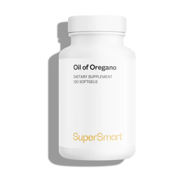 Aceite de oregano 135mg , Supersmart , 120 capsulas