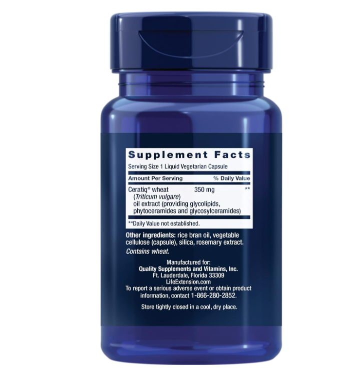 Skin Restoring Ceramides , 30 capsulas - Life Extension