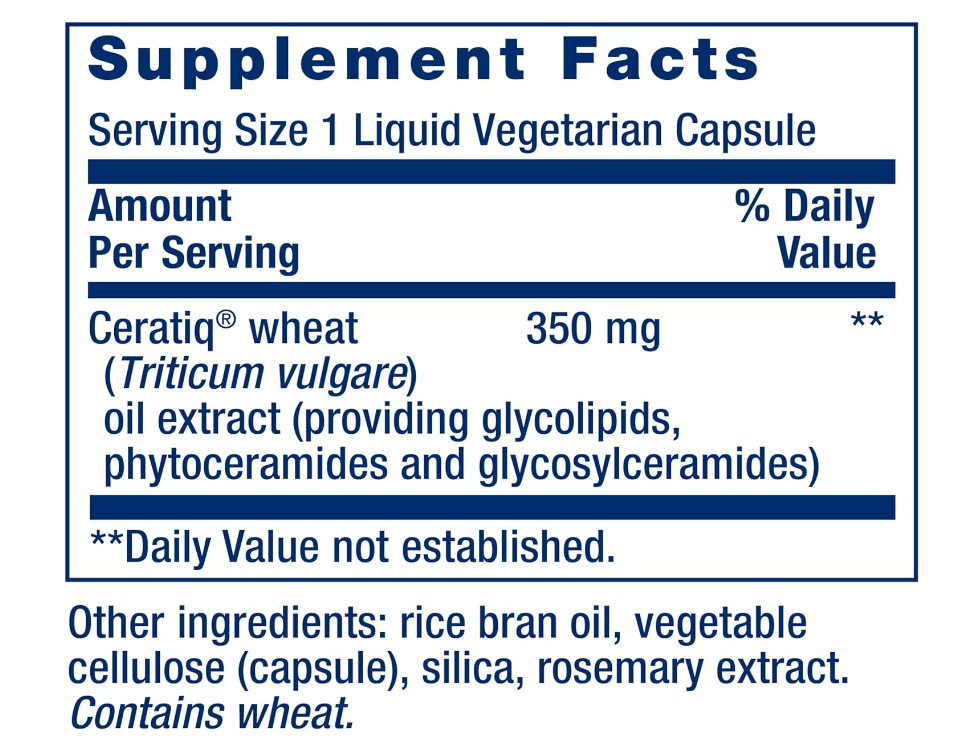 Skin Restoring Ceramides , 30 capsulas - Life Extension