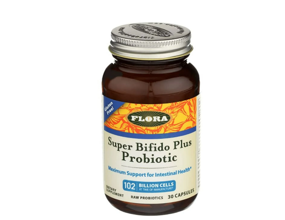 Flora Super Bifido Plus Probiótico 102 Billion - 30 Cápsulas