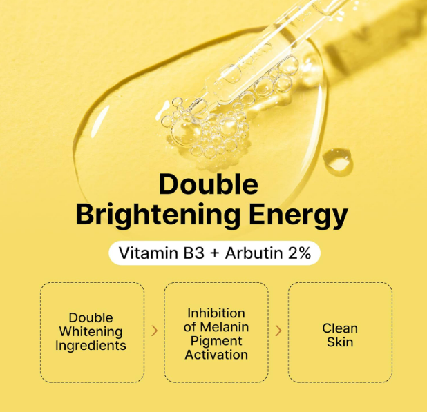 TIAM Vita B3 Source, 10% suero de niacinamida, 2% arbutina - 40ml