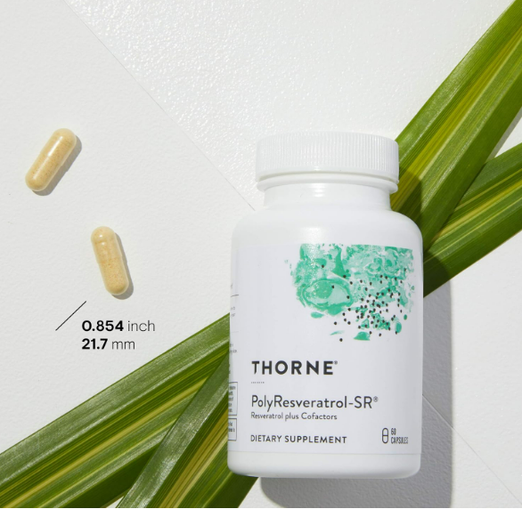 Thorne - Polyresveratrol SR 60 capsulas
