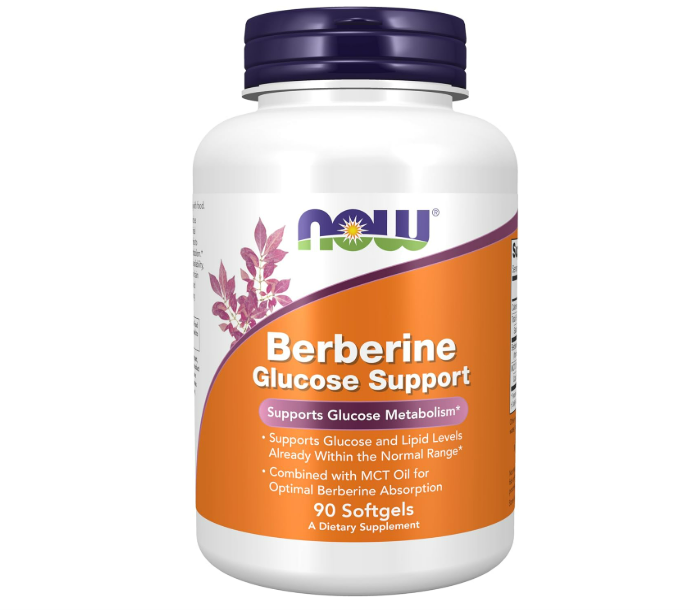 Now - Berberine glucosa support , 90 capsulas