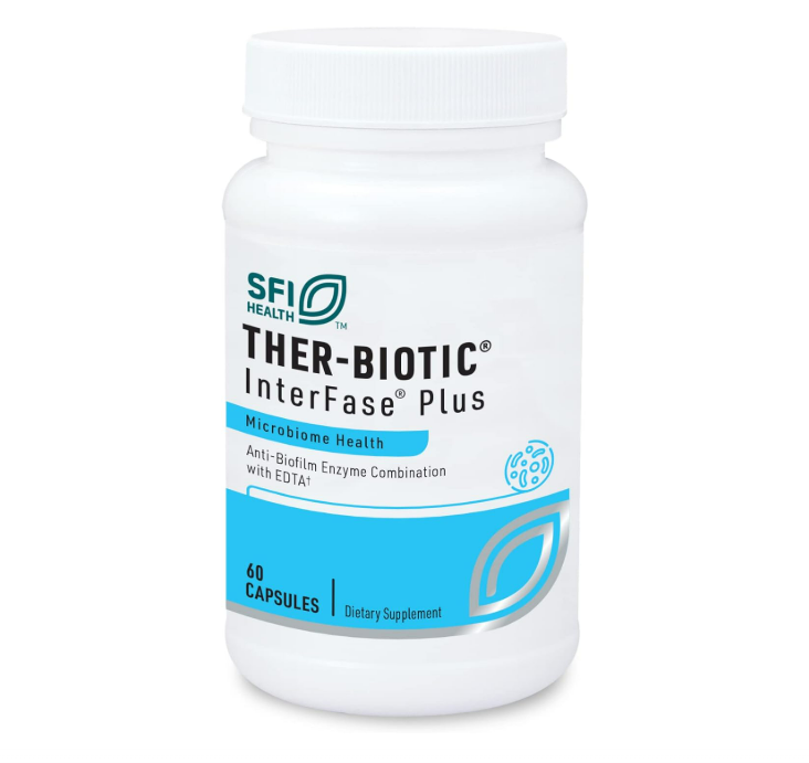 Klaire Labs -Ther-Biotic interfase Plus, 60 cápsulas vegetarianas