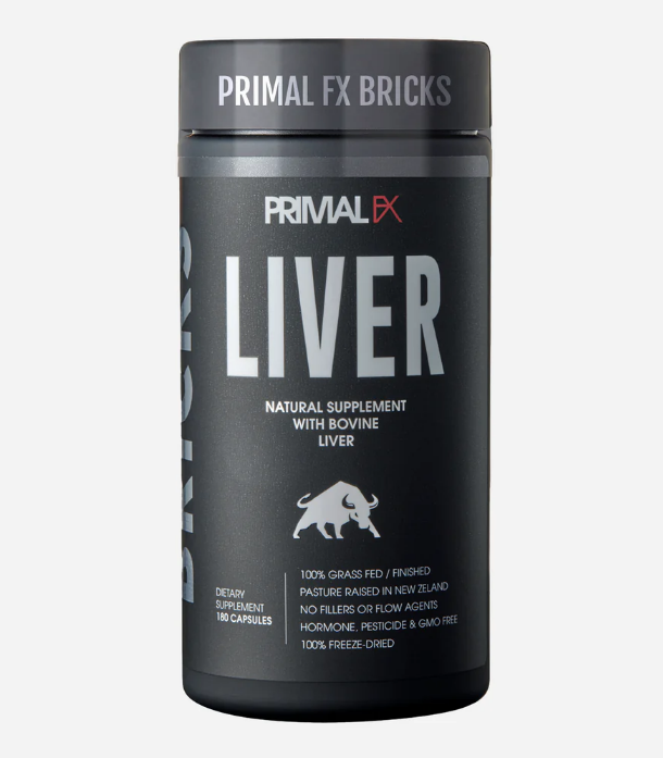 PrimalFx - Liver , 180 capsulas
