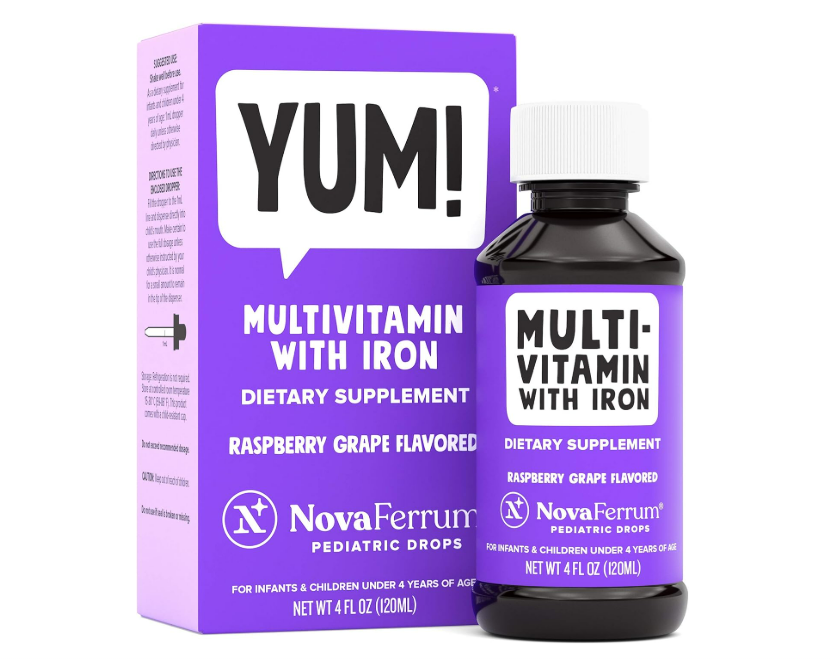 NovaFerrum Yum - Multivitamínico para niños , 120ml