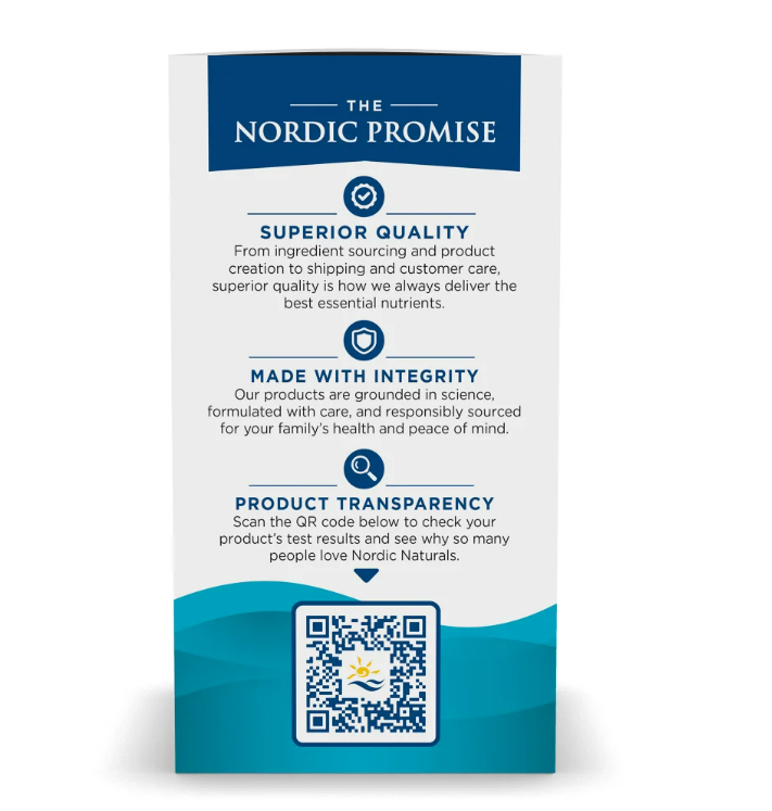 Nordic Naturals - Ultimate Omega 2X 1120mg , 60 mini capsulas (sabor a fresa)