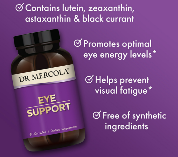 Dr.Mercola - Eye Support , 90 capsulas