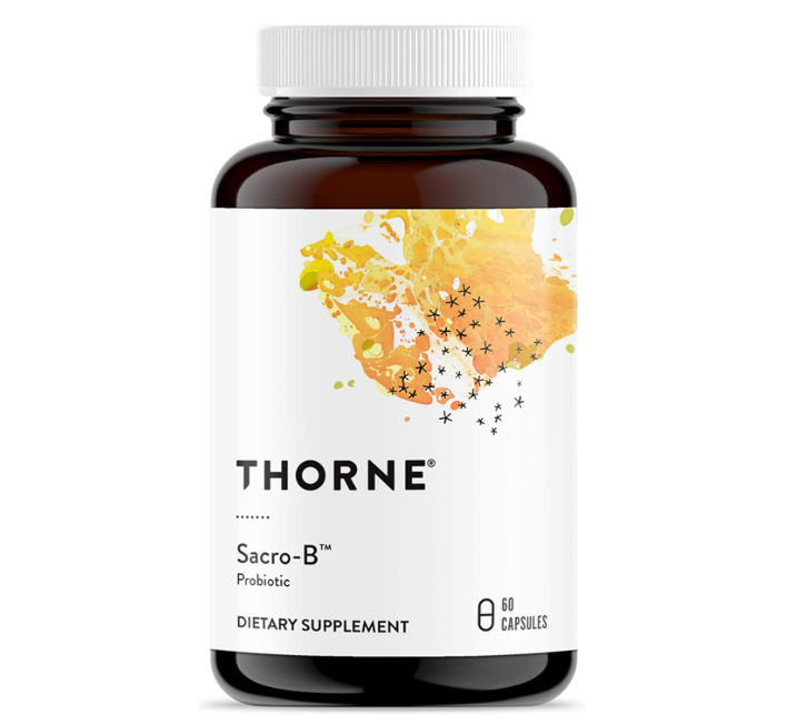 THORNE - Probiótico Sacro-B , 60 capsulas