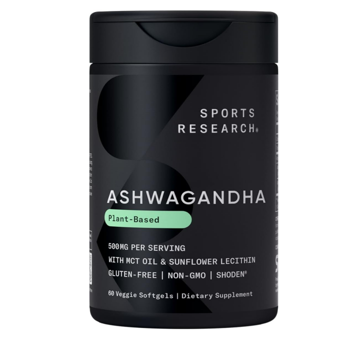 Sport Research - Ahwagandha 500mg , 60 capsulas