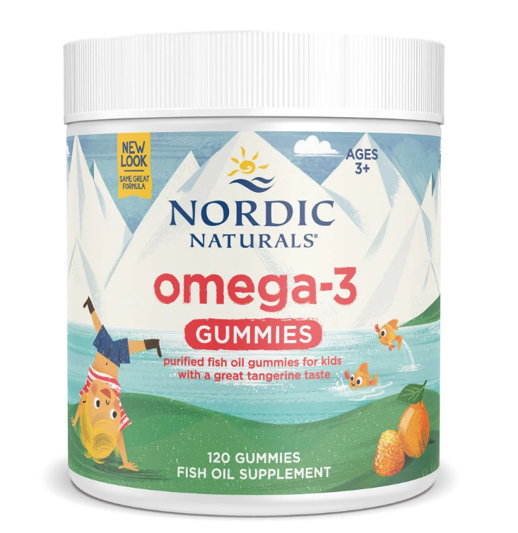 Nordic Naturals, Omega-3 Kids, 120 gummies