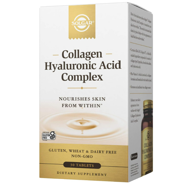 Solgar - Colageno Hyaluronic Acid complex, 30 capsulas