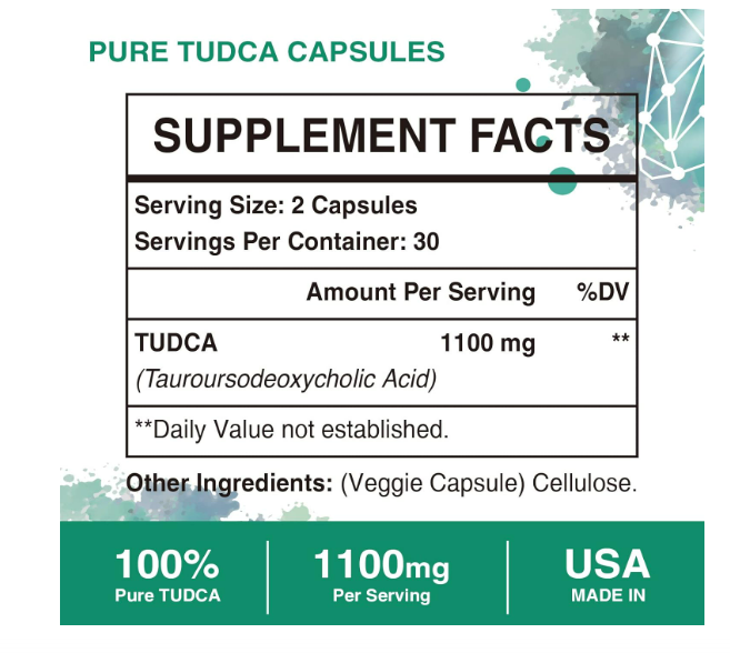 Tudca Advanced Sambugra 1100mg, 60 capsulas