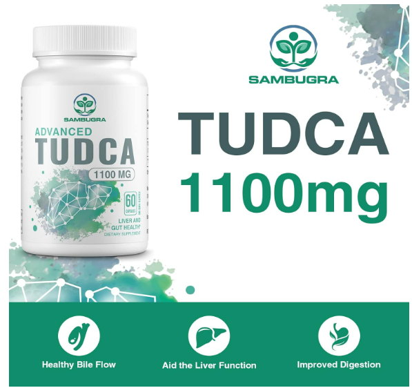 Tudca Advanced Sambugra 1100mg, 60 capsulas